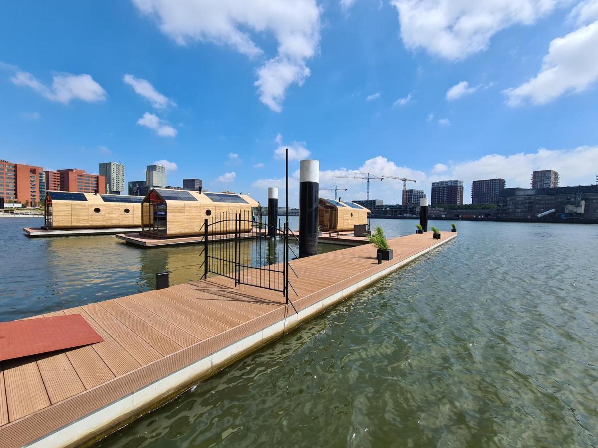 Wikkelboat Nr1 At Floating Rotterdam Rijnhaven Villa Exterior photo