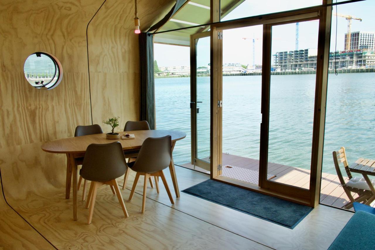Wikkelboat Nr1 At Floating Rotterdam Rijnhaven Villa Exterior photo